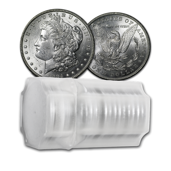 1884 Morgan Dollars BU (20 Count Roll) 1884 Morgan Dollars BU (20 Count Roll)